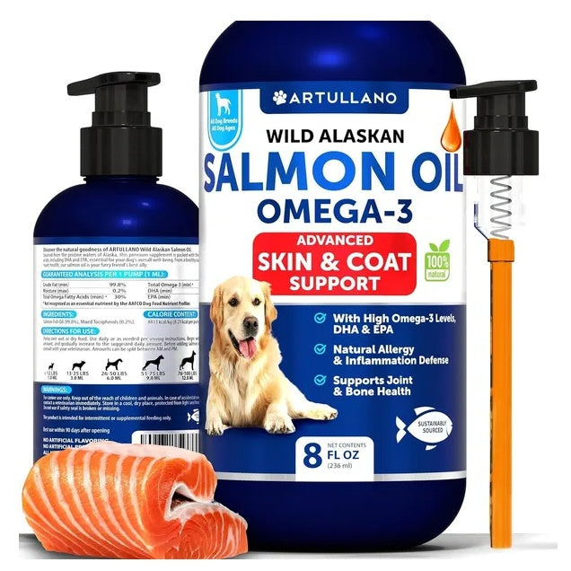 Pure Salmon Oil for Dogs