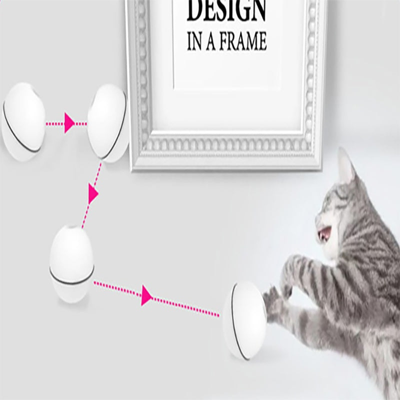LED Laser Electronic Rolling Toy Ball for Pet