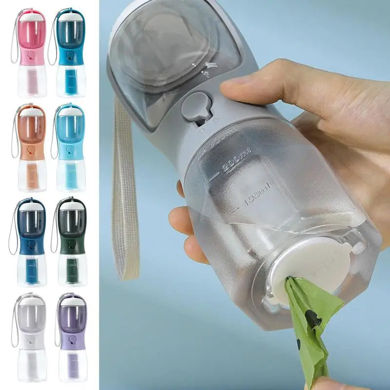 Pet Portable Water Cup Three-in-one for dogs and Cats