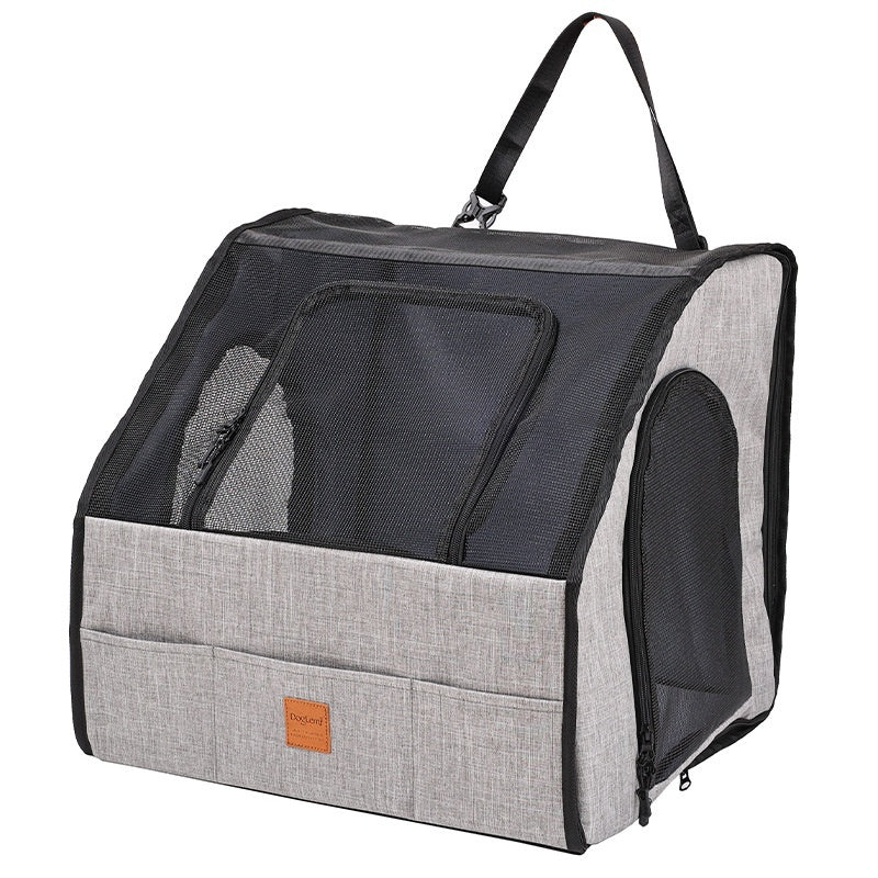 Portable Foldable Waterproof And Hard-wearing Pet Cage for Car seat