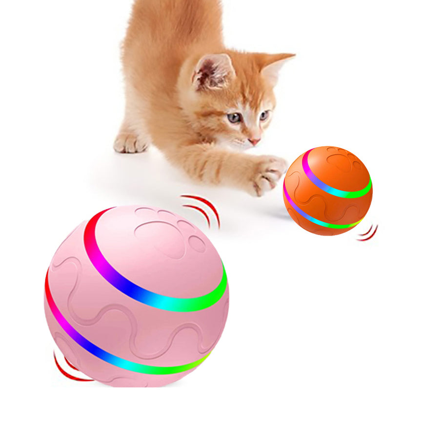 Intelligent Self Rotating Ball for Pet Cat and Dog