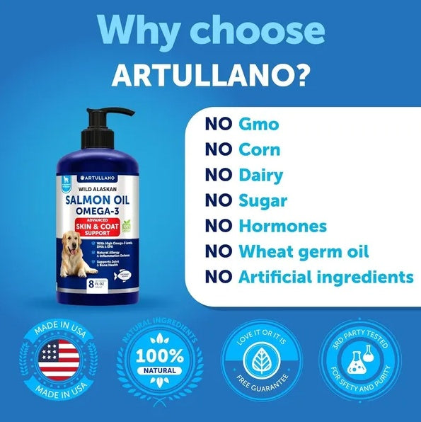 Pure Salmon Oil for Dogs